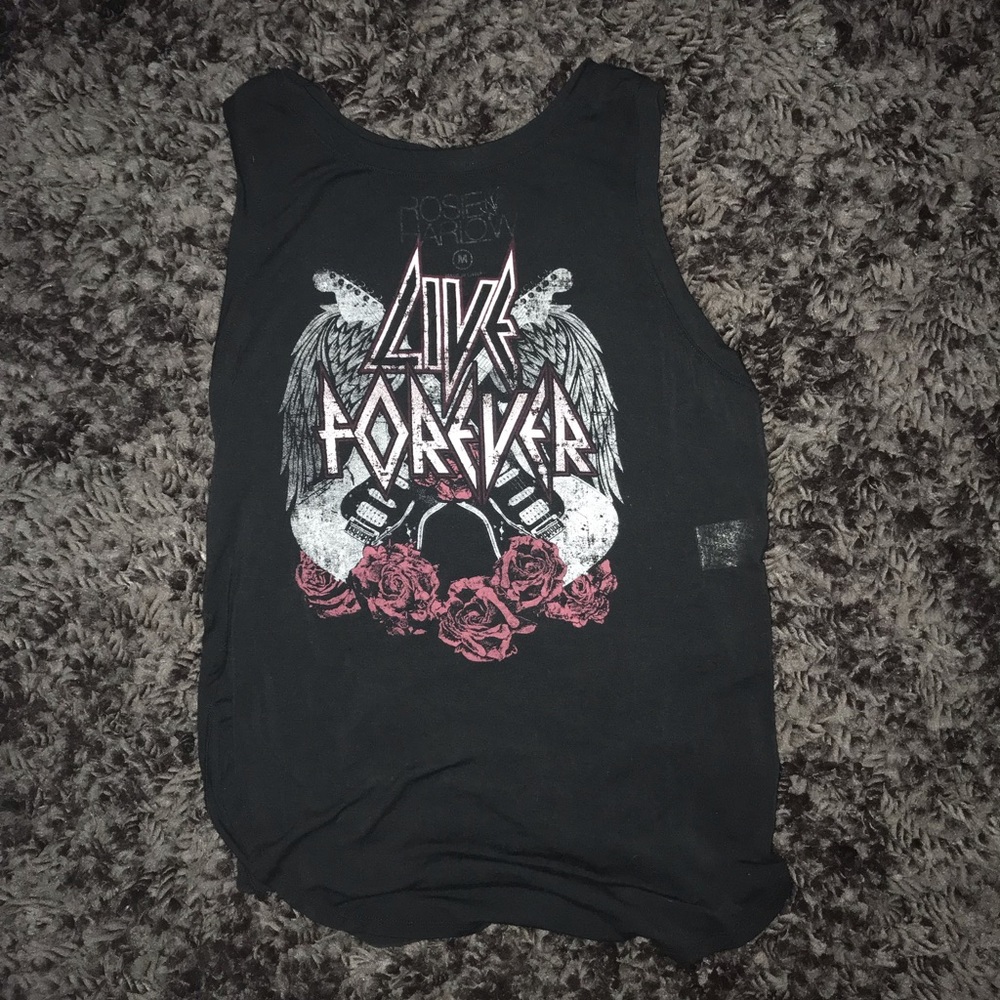 Live Forever Sleeveless Shirt